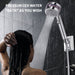 Pressurized Shower Head High Pressure Detachable 360° Rotating Jetting Showerhead Filter For Water Bathroom Bath Shower Nozzle - Allofbeauty