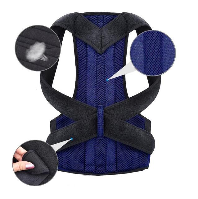 Posture Corrector Back Posture Brace Clavicle Support Stop Slouching and Hunching Adjustable Back Trainer Lumbar Posture Therapy - Allofbeauty